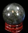 Flashy Labradorite Sphere - Great Color Play #37662-1
